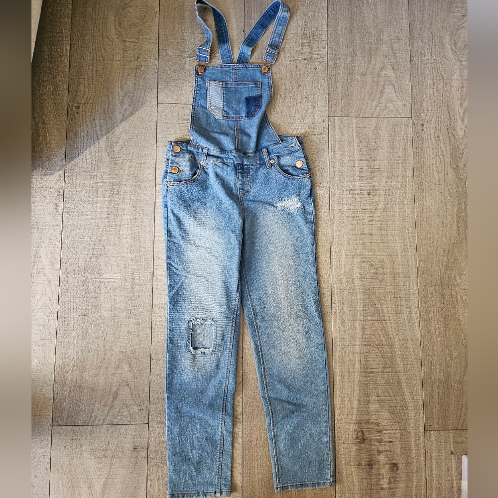 Straight leg overalls